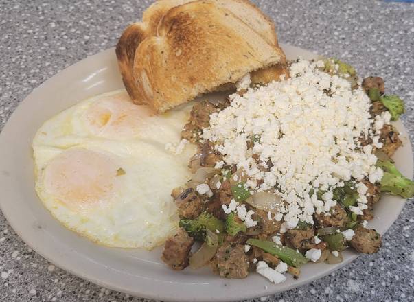 Order Tempeh Hippie Breakfast food online from Fleetwood diner store, Ann Arbor on bringmethat.com