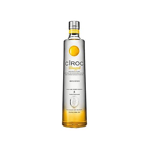 Order Ciroc Pineapple Vodka (750 ML) 107892 food online from Bevmo! store, Emeryville on bringmethat.com