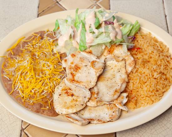 Order Grilled Chicken Platter food online from Mr. Giant store, Whittier on bringmethat.com