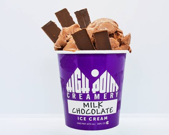 Order Milk Chocolate (Pint) food online from High Point Creamery store, Denver on bringmethat.com