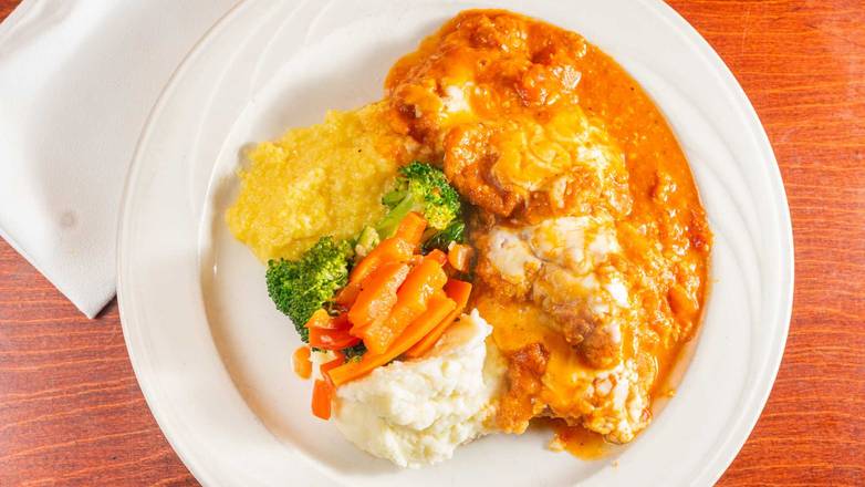 Order Vitello Parmigiana food online from La Collina store, Millbrae on bringmethat.com