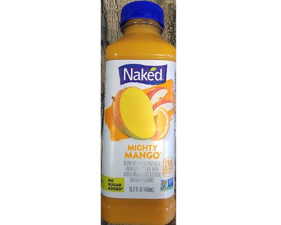 Order Naked Mighty Mango Juice(15.2oz) food online from Pizzanada store, Bloomfield on bringmethat.com