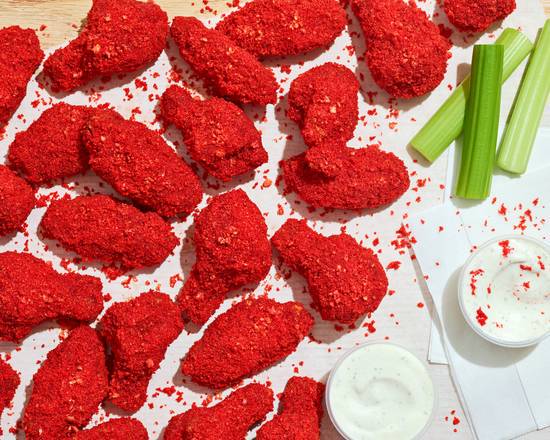 Order Traditional Wings with Cheetos® Flamin’ Hot® Wing Sauce food online from Cosmic Wings store, Erie on bringmethat.com