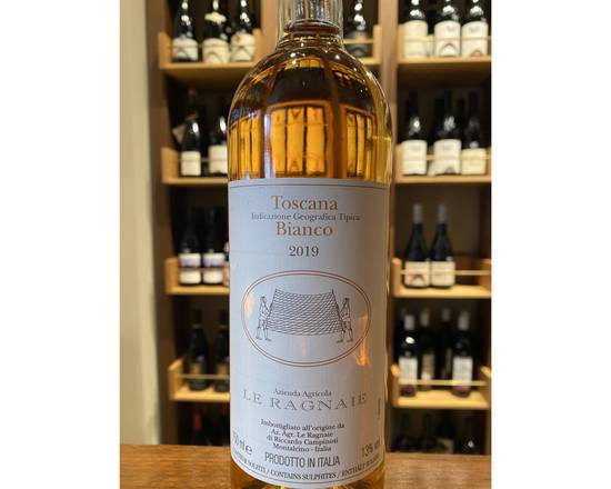 Order 2019 Le Ragnaie Bianco (Orange) Trebbiano/Malvasia) Montalcino, ITA food online from Resolute Wine Shop store, San Francisco on bringmethat.com