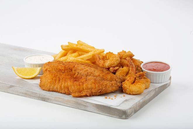 Order #3 Fish & Shrimp food online from Salem's Fresh Eats store, Tampa on bringmethat.com