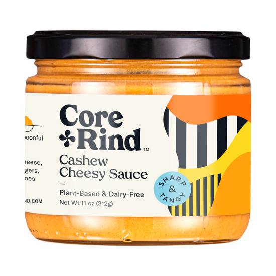 Order Core & Rind Sharp & tangy cashew cheesy sauce 11oz food online from Everyday Needs by Gopuff store, Melrose Park on bringmethat.com