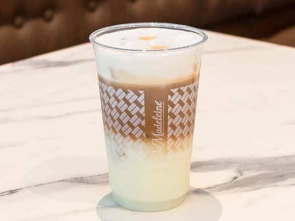 Order Iced Latte food online from La Madeleine Country French Cafe store, Harahan on bringmethat.com