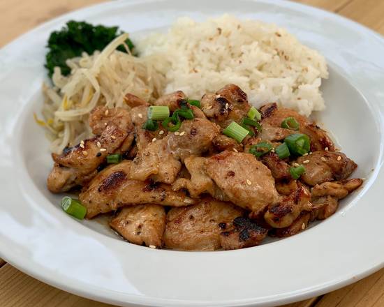 Order Teriyaki Chicken Plate food online from Charm Bbq Chicken store, Austin on bringmethat.com