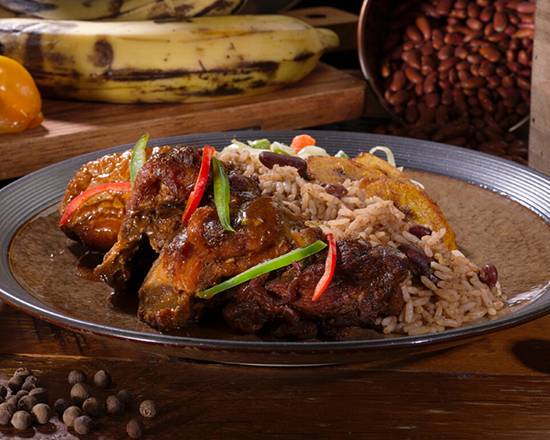 Order Stew Chicken food online from Golden Krust store, Amityville on bringmethat.com