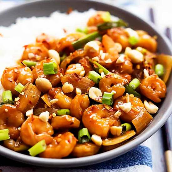 Order 89. Kung Po Shrimp food online from Excel Chinese Restaurant store, South Chesterfield on bringmethat.com