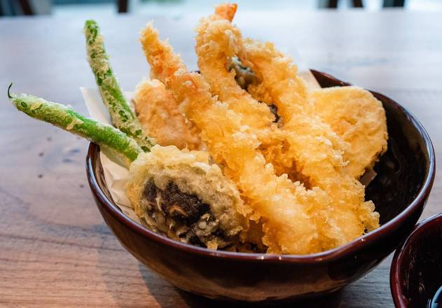 Order Mixed Tempura (Vegetables and Shrimp)
 food online from Kokolo Donburi store, Walnut Creek on bringmethat.com