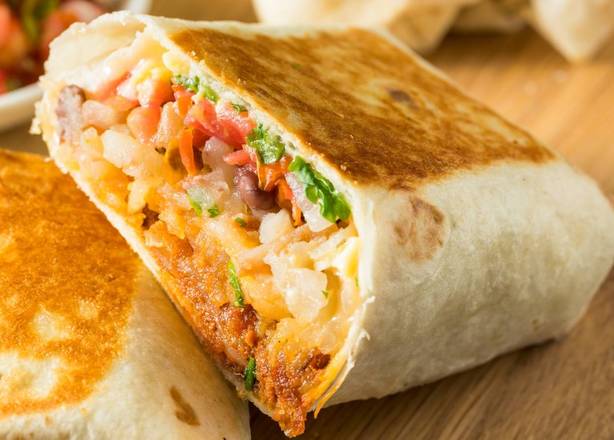 Order Chorizo Breakfast Burrito food online from Fiona Breakfast Burritos store, Glendale on bringmethat.com