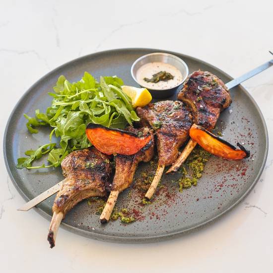 Order LAMB CHOPS food online from Abbale Telavivian Kitchen store, Miami Beach on bringmethat.com