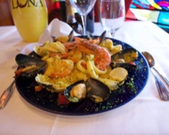 Order Risotto alla Pescatore food online from Trattoria Luna store, Miami on bringmethat.com