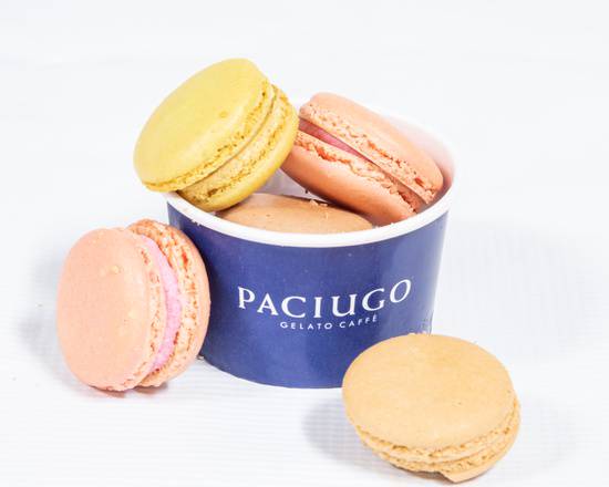 Order To-Go Macaroons (3 Pack) food online from Paciugo Gelato & Caffe store, Saint Petersburg on bringmethat.com