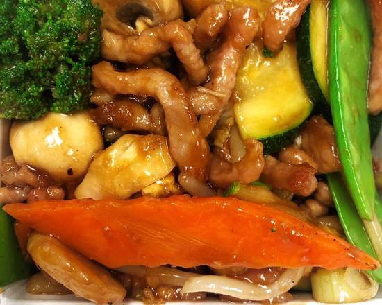 Order Chop Suey Pork food online from China A Go Go store, Las Vegas on bringmethat.com