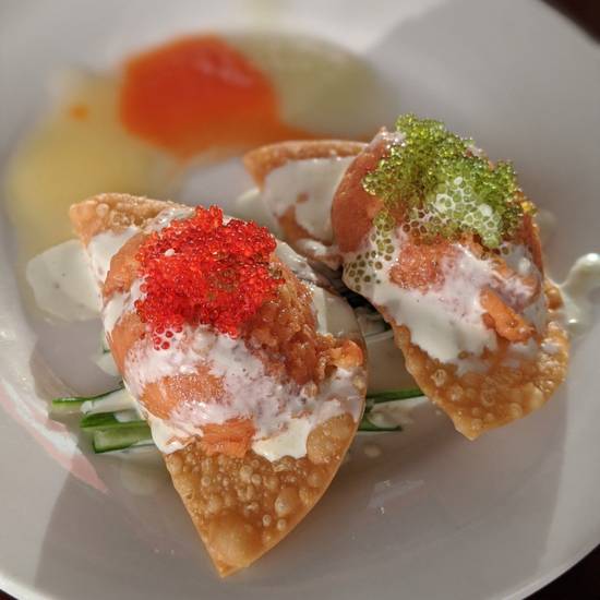 Order Spicy Tuna Tartar (2PC) food online from Boss Sushi store, Beverly Hills on bringmethat.com