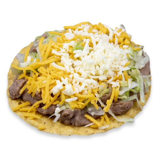 Order Bean Tostada food online from Viva Burrito Co. store, Lakewood on bringmethat.com