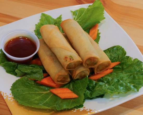 Order Spring Rolls (3 pcs) food online from T&Y Hawaiian Bbq store, Glendale on bringmethat.com