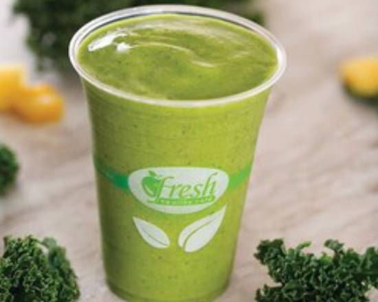 Order Kale Pineapple Smoothie food online from Cafe Basil store, Houston on bringmethat.com