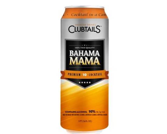 Order Clubtails Bahama Mama food online from Club Nightlife store, Cocoa on bringmethat.com