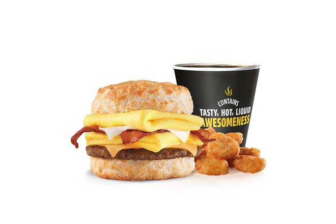 Order Monster Biscuit® Combo food online from Carl Jr. store, Elk Grove on bringmethat.com