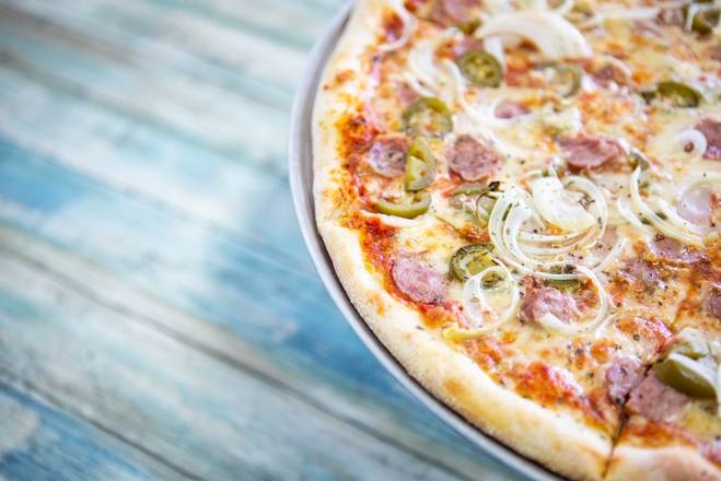 Order 14" CALABRESA  (BRAZILIAN PIZZA) food online from Amore Pizzeria store, Clearwater on bringmethat.com