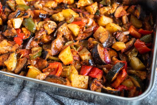 Order Roasted Vegetable Briami Family Size food online from Savory Salads store, Arlington Heights on bringmethat.com