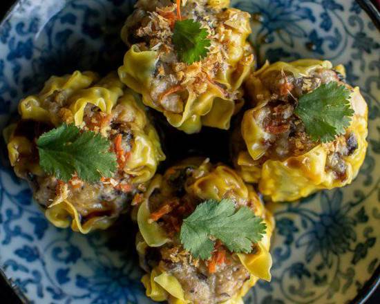 Order Kanom Jeeb (Thai Dim Sum) food online from Chao krung store, Los Angeles on bringmethat.com