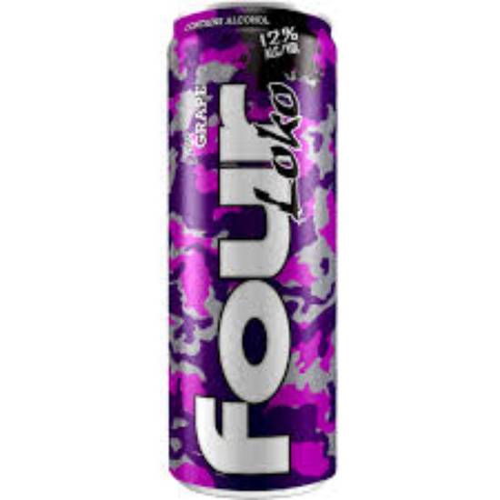 Order FOUR LOKO GRAPE 23.5 oz can food online from Duke Liquor & Jr. Market store, Los Angeles on bringmethat.com