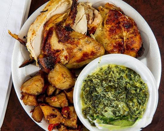 Order Half Chicken All White with Two Sides food online from Chick n Chop store, Pembroke Pines on bringmethat.com