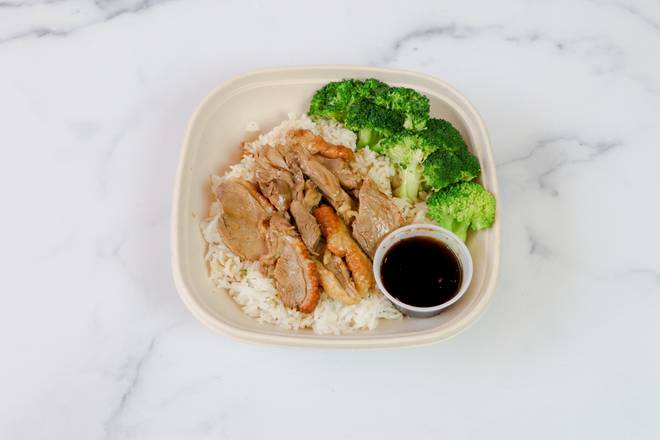 Order Roasted Duck Rice Bowl food online from Thai Dish Restaurant store, Boston on bringmethat.com
