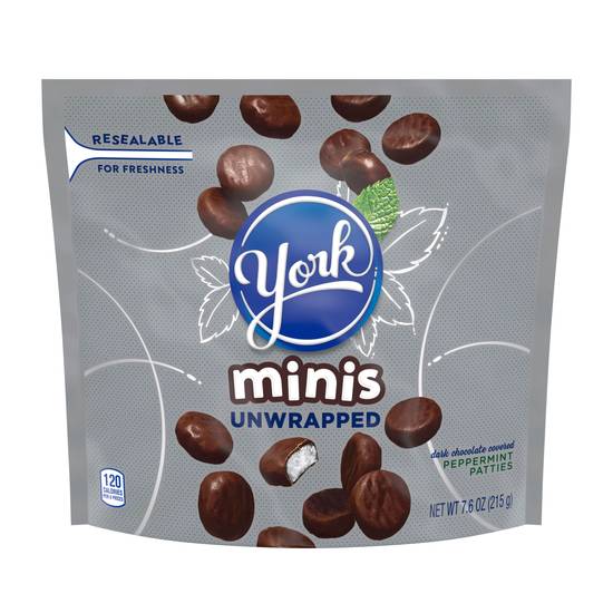 Order York Minis Unwrapped Dark Chocolate Covered Peppermint Patties, 7.6 OZ food online from Cvs store, LINCOLN on bringmethat.com
