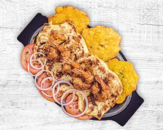 Order Crispy Mar Y Chicken food online from Noches De Colombia store, Fairview on bringmethat.com