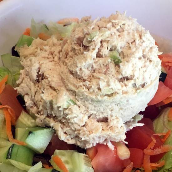 Order Scoop of Chicken Salad food online from Vivian Millennium Cafe store, Studio City on bringmethat.com