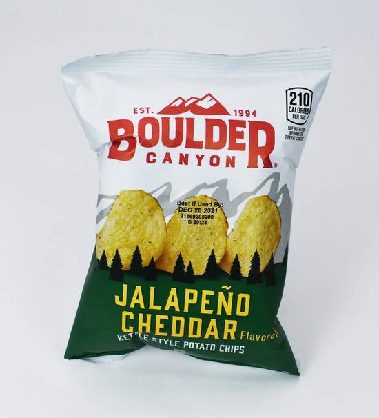 Order Jalapeno Cheddar Potato Chips food online from Brothers BBQ store, Denver on bringmethat.com