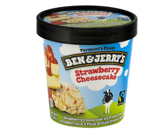 Order Ben and Jerrys Strawberry Cheesecake food online from Fresko Market store, Miami on bringmethat.com