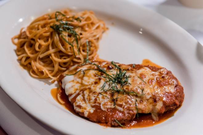 Order Chicken Parmesan food online from Saint Rocco's New York Italian store, Dallas on bringmethat.com