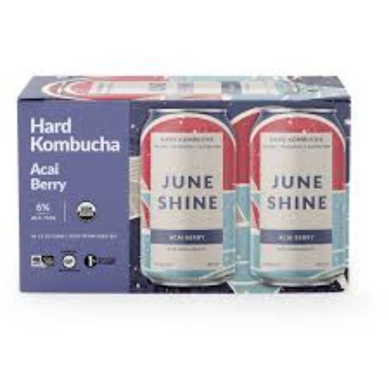 Order June Shine Acai Berry (6 Pack Cans) food online from Santa Monica Liquor store, Santa Monica on bringmethat.com