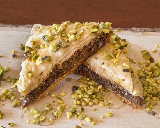 Order Baklava food online from Maroosh Mediterranean Restaurant store, Coral Gables on bringmethat.com