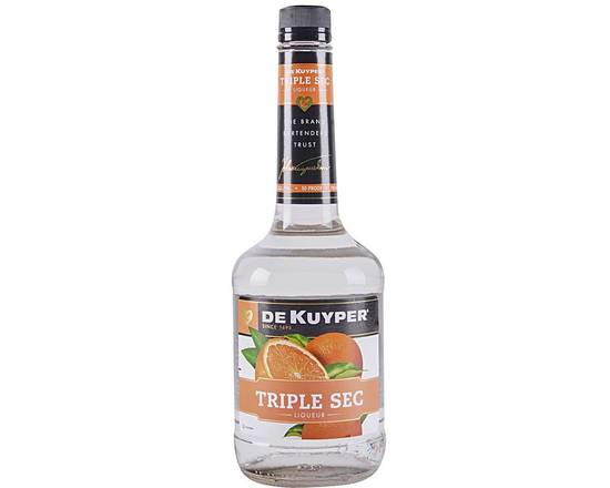 Order Dekuyper Triple Sec, 750mL other (15% ABV) food online from Woodbury Wine & Spirits store, ORLANDO on bringmethat.com