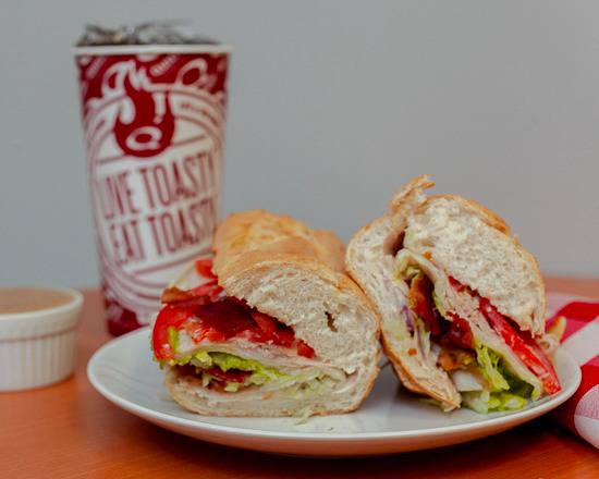 Order Turkey Bacon Guacamole Sub food online from Quiznos - Tukwila store, Tukwila on bringmethat.com