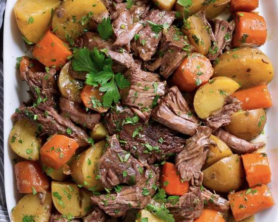Order Pot roast dinner  food online from Blackout store, Fairburn on bringmethat.com