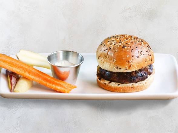 Order Kids Grass-Fed Burger* food online from True Food Kitchen store, Jacksonville on bringmethat.com
