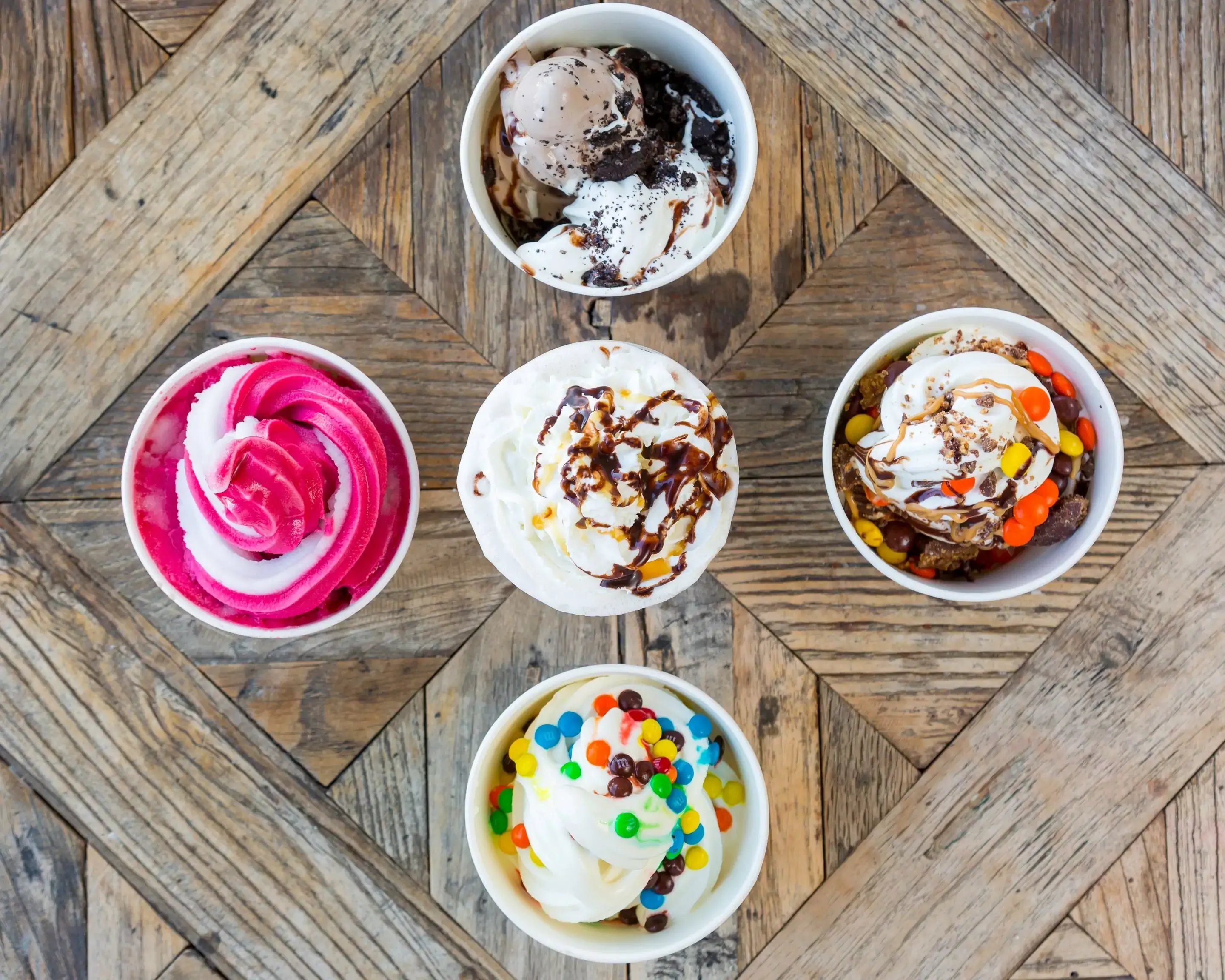 Poppy's Frozen Yogurt & Ice Cream Menu Las Vegas • Order Poppy's Frozen