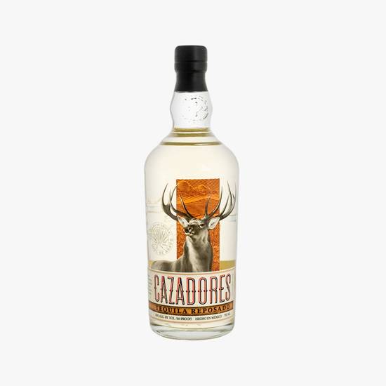 Order Cazadores Tequila Reposado 1 liter food online from Rocky Liquor store, Claremont on bringmethat.com