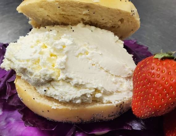 Order Plain Cream Cheese (1/2 LB) food online from Long Island Bagel Cafe store, Scarsdale on bringmethat.com