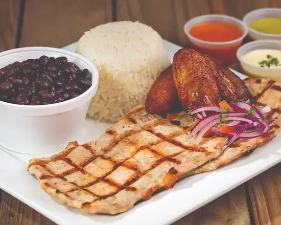 Order 5. ½ Lb. Grilled Pork food online from La Granja store, Hollywood on bringmethat.com