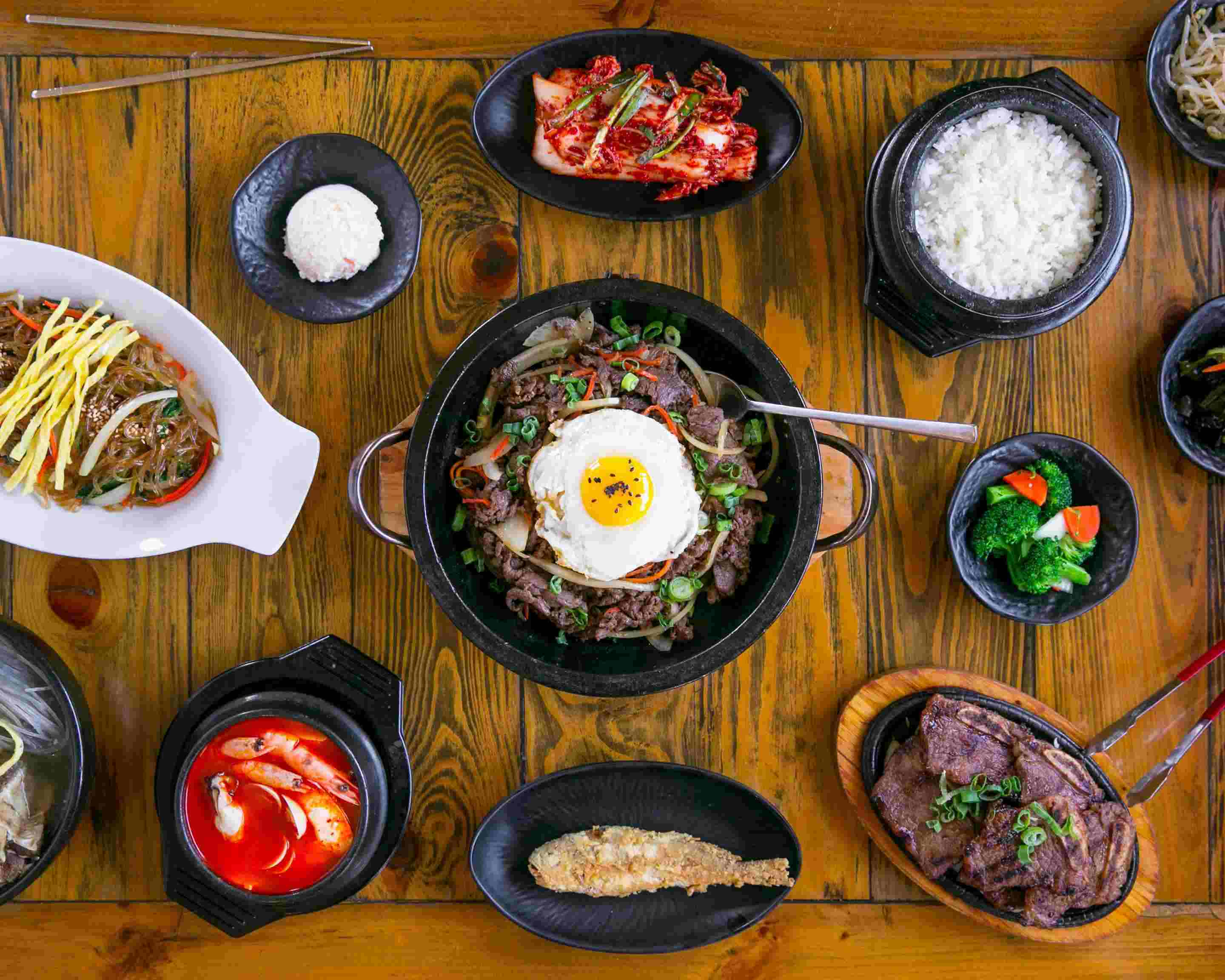 Wooden Charcoal Korean Village Barbecue House Menu San Francisco