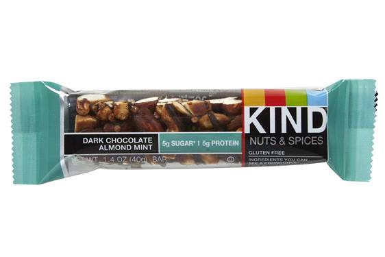 Order KIND Protein Bar Dark Chocolate With Almond Mint food online from Fresko Market store, Miami on bringmethat.com